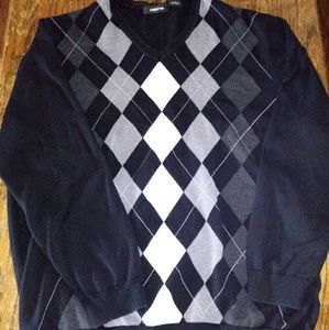 Men's Claiborne Argyle Sweater